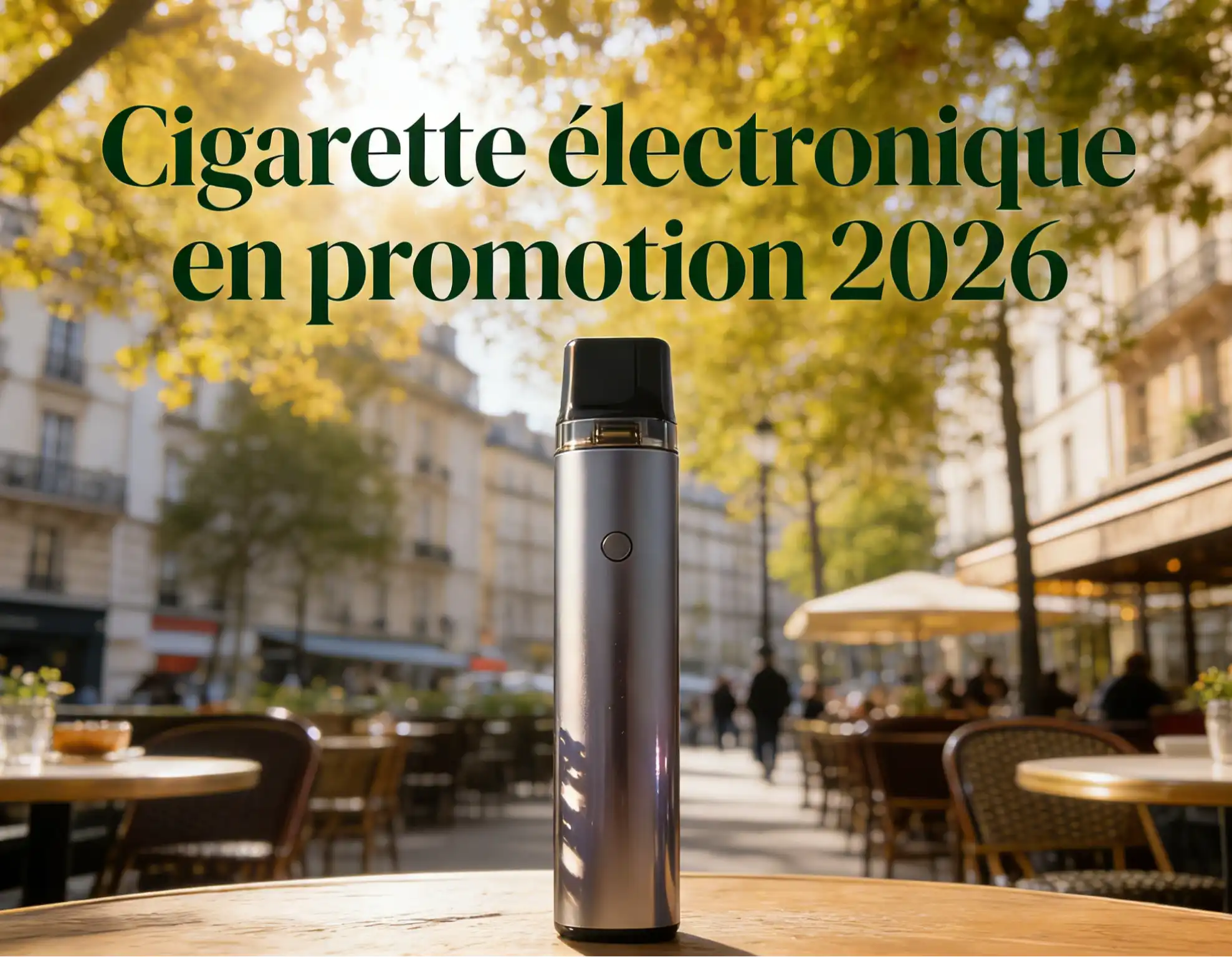 cigarette &eacute;lectronique en promotion 2026