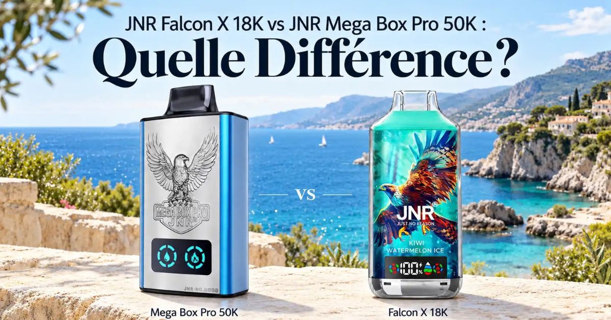 JNR Falcon X 18K vs JNR Mega Box Pro 50K : Quelle Différence ?