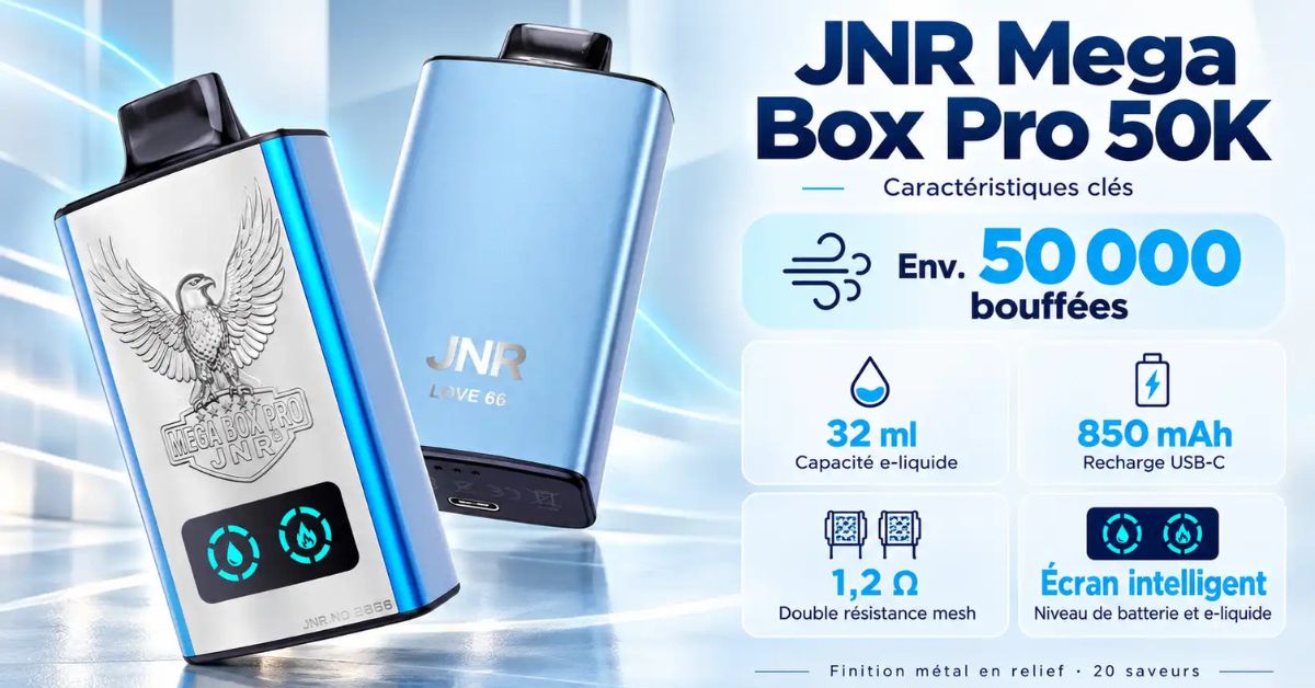 Avantages du JNR Mega Box Pro 50K