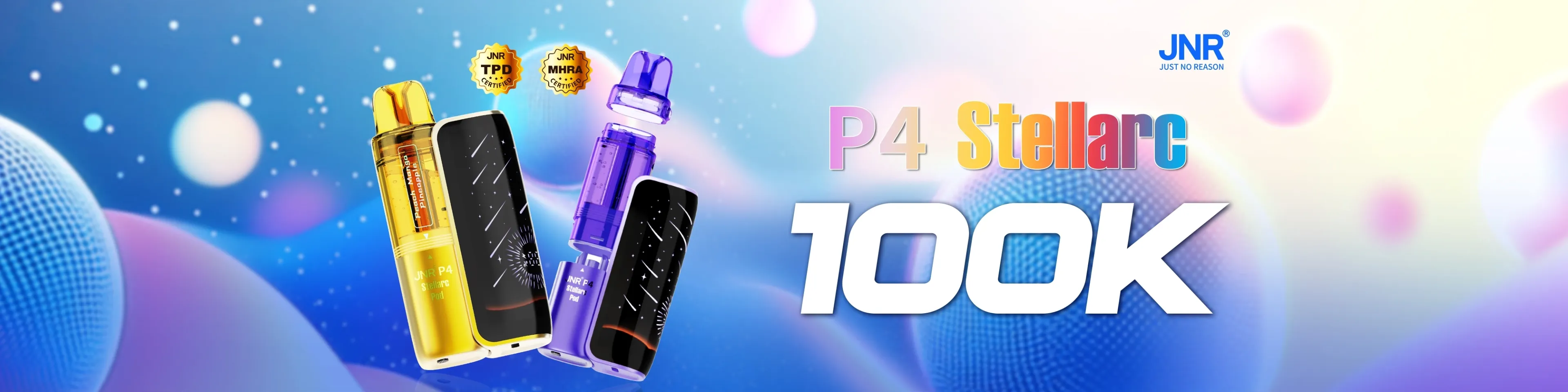 JNR - P4 Stellarc Kit - 100K Puffs