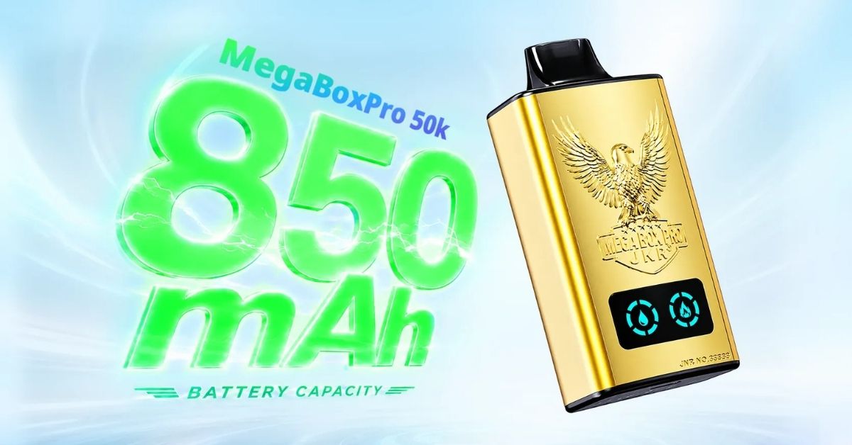 Quelle est l'autonomie de la JNR Mega Box Pro 50K ?