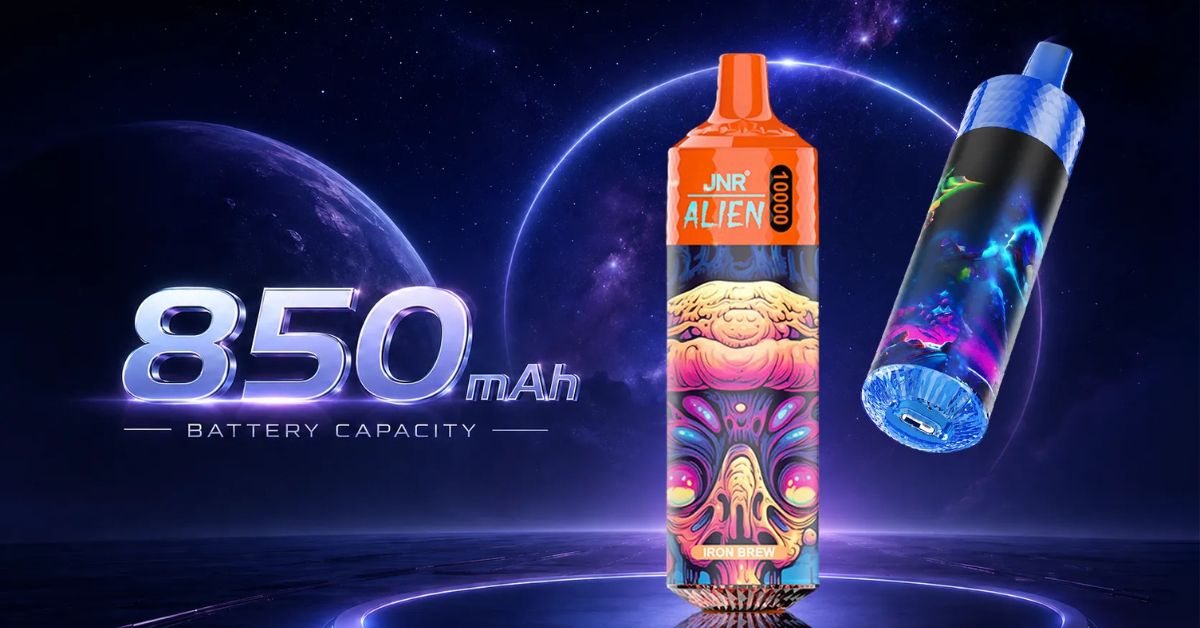 JNR Alien 10K : batterie et recharge