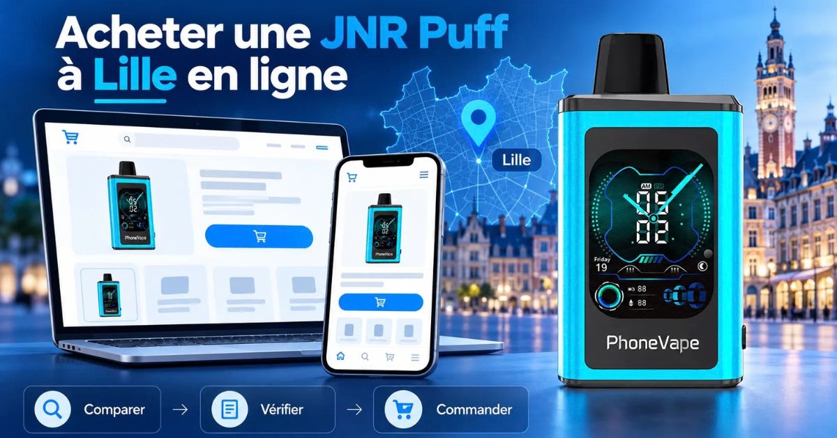 Acheter une JNR Puff &agrave; Lille en ligne