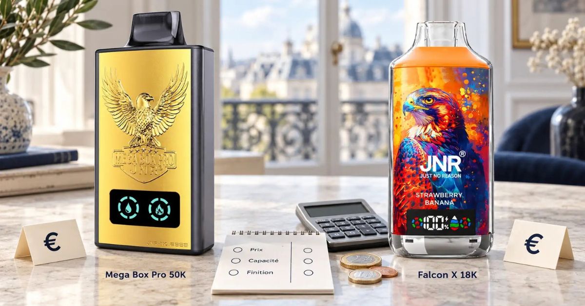 JNR Falcon X 18K vs JNR Mega Box Pro 50K : rapport qualit&eacute;-prix