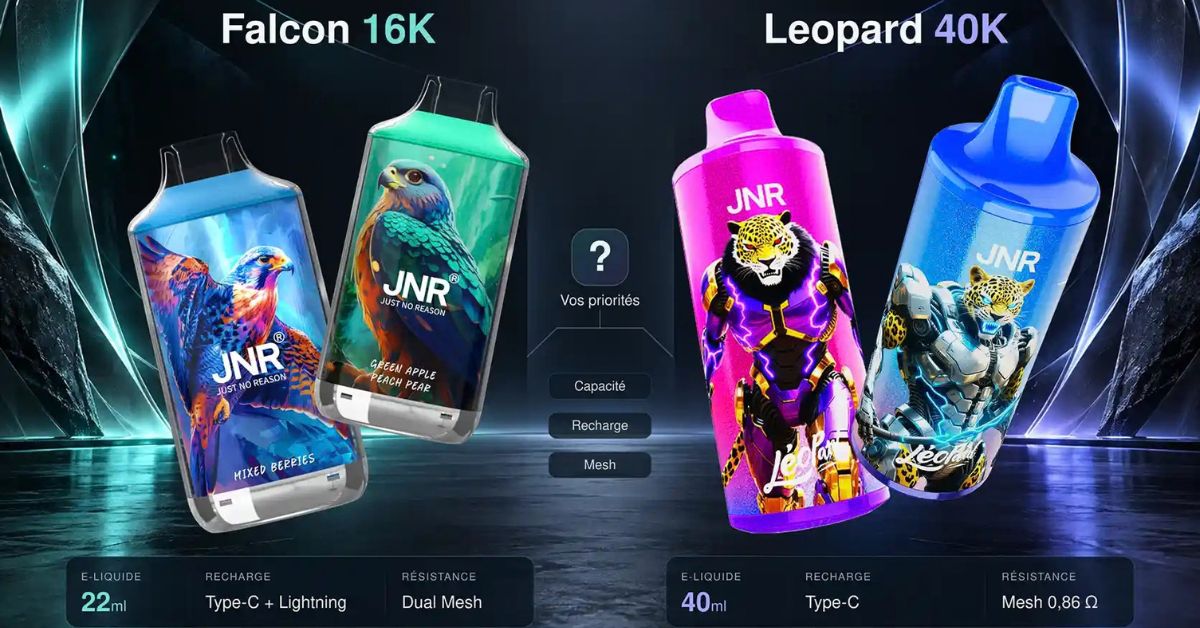 JNR Falcon 16K ou Leopard 40K : lequel correspond &agrave; vos besoins ?