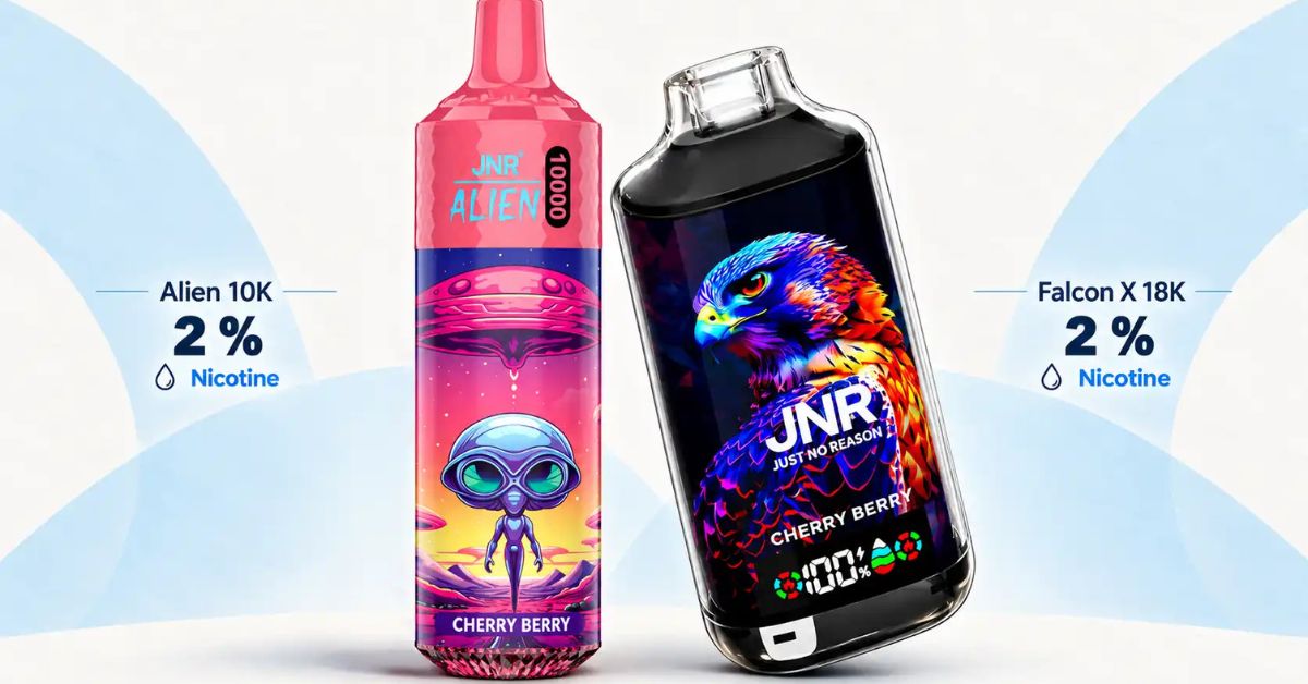 Combien de nicotine contient une puff JNR 10K ou 18K ?