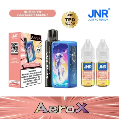 JNR AeroX 32000 Puffs - Kit Pod Remplissable et Rechargeable