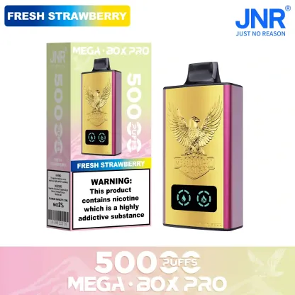 JNR - Mega Box Pro - 50K Puffs - Vape Jetable - Disposable