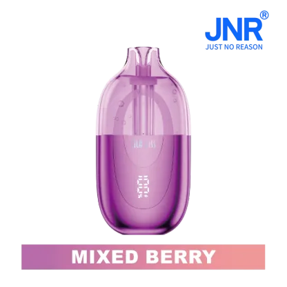 JNR Lila Kiss 60K - 60 000 Bouffées - Puff Rechargeable RGB avec Écran Intelligent