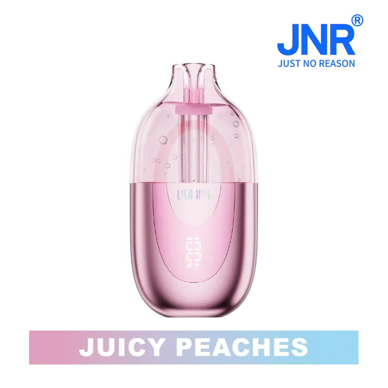 JNR Lila Kiss 60K - 60 000 Bouffées - Puff Rechargeable RGB avec Écran Intelligent