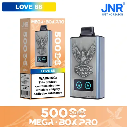 JNR - Mega Box Pro - 50K Puffs - Vape Jetable - Disposable