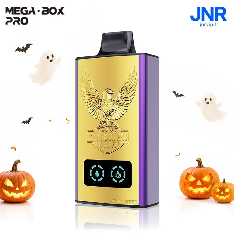 JNR Mega Box Pro 50K - Puff Jetable Rechargeable 50 000 Bouffées