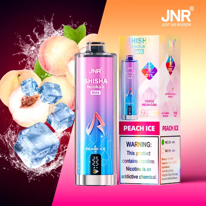 JNR Shisha Max Peach Ice