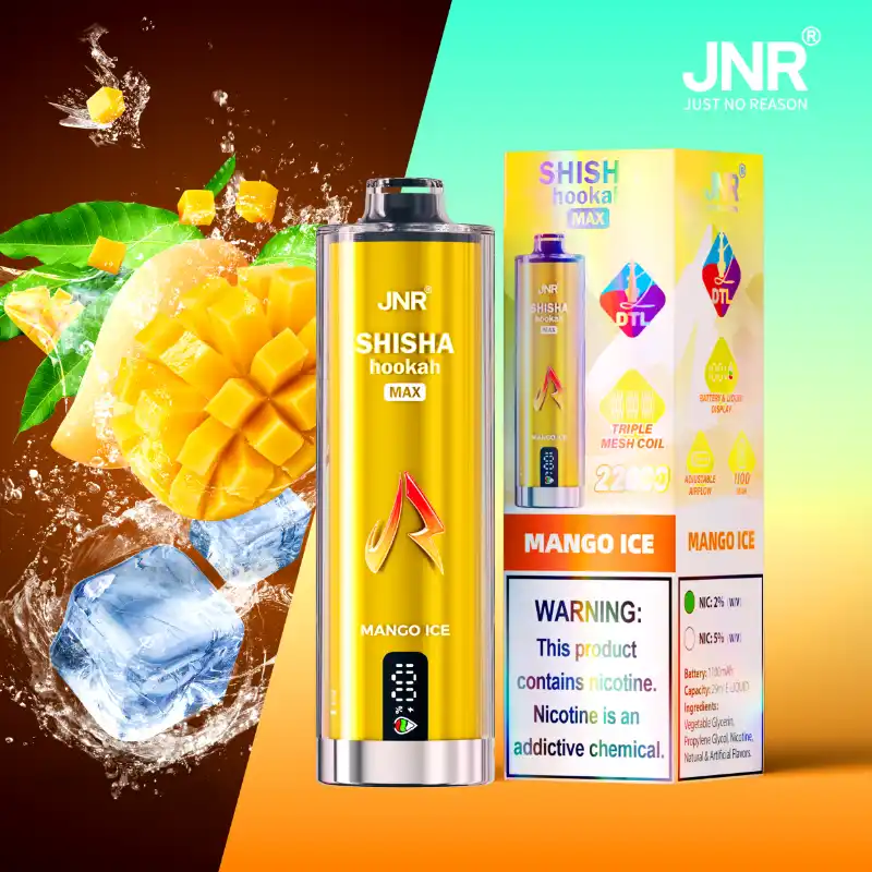 JNR Shisha Max 22K Mango Ice