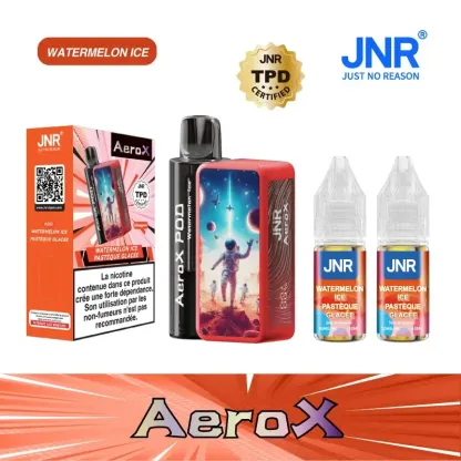 JNR AeroX 32000 Puffs - Kit Pod Remplissable et Rechargeable