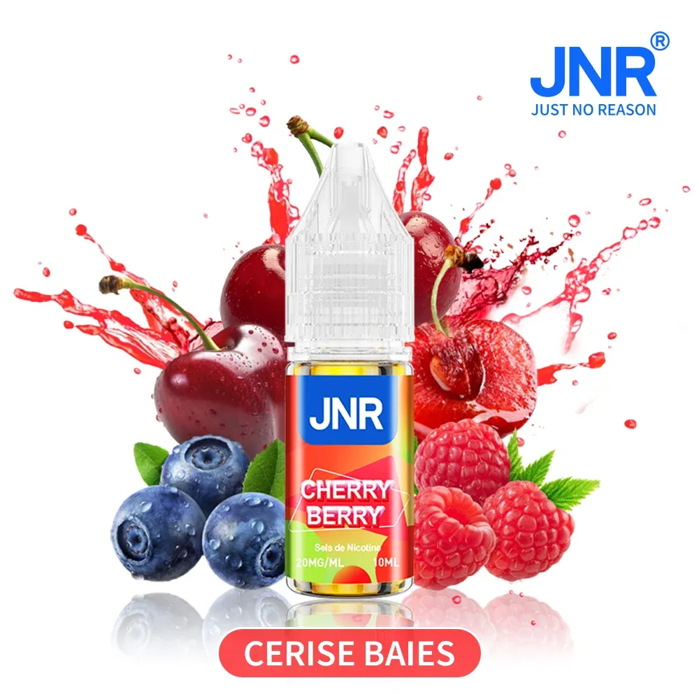 JNR E-liquide 10ml - Sels de Nicotine 20mg
