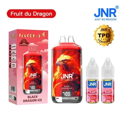JNR Falcon X⁺ (Falcon X Plus) 28000 Puffs - Kit Pod Remplissable et Rechargeable