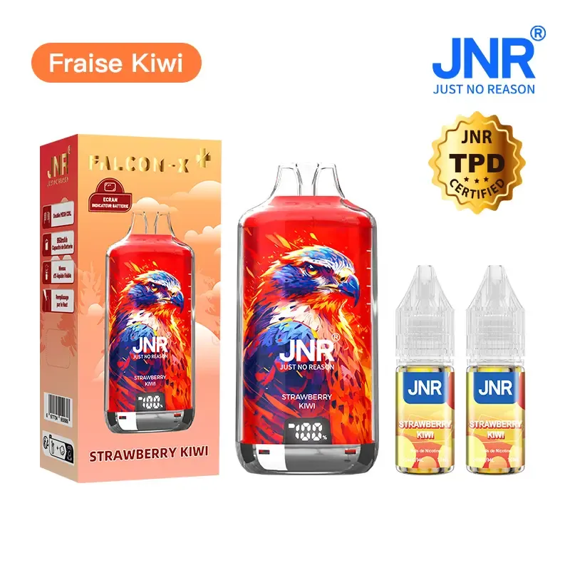 JNR Falcon X⁺ (Falcon X Plus) 28000 Puffs - Kit Pod Remplissable et Rechargeable