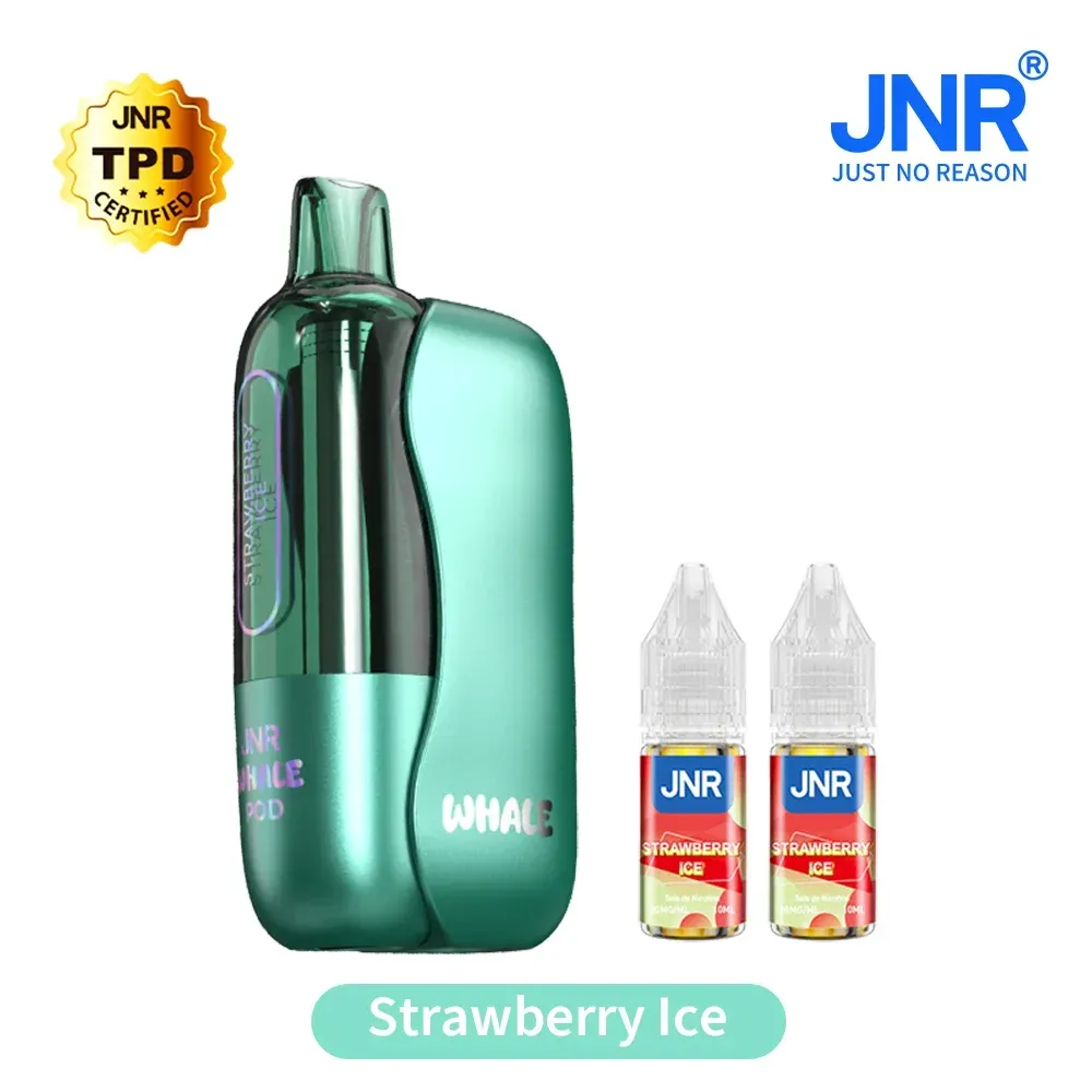 JNR Whale 38K Puffs - Kit Pod Pré-rempli et Rechargeable