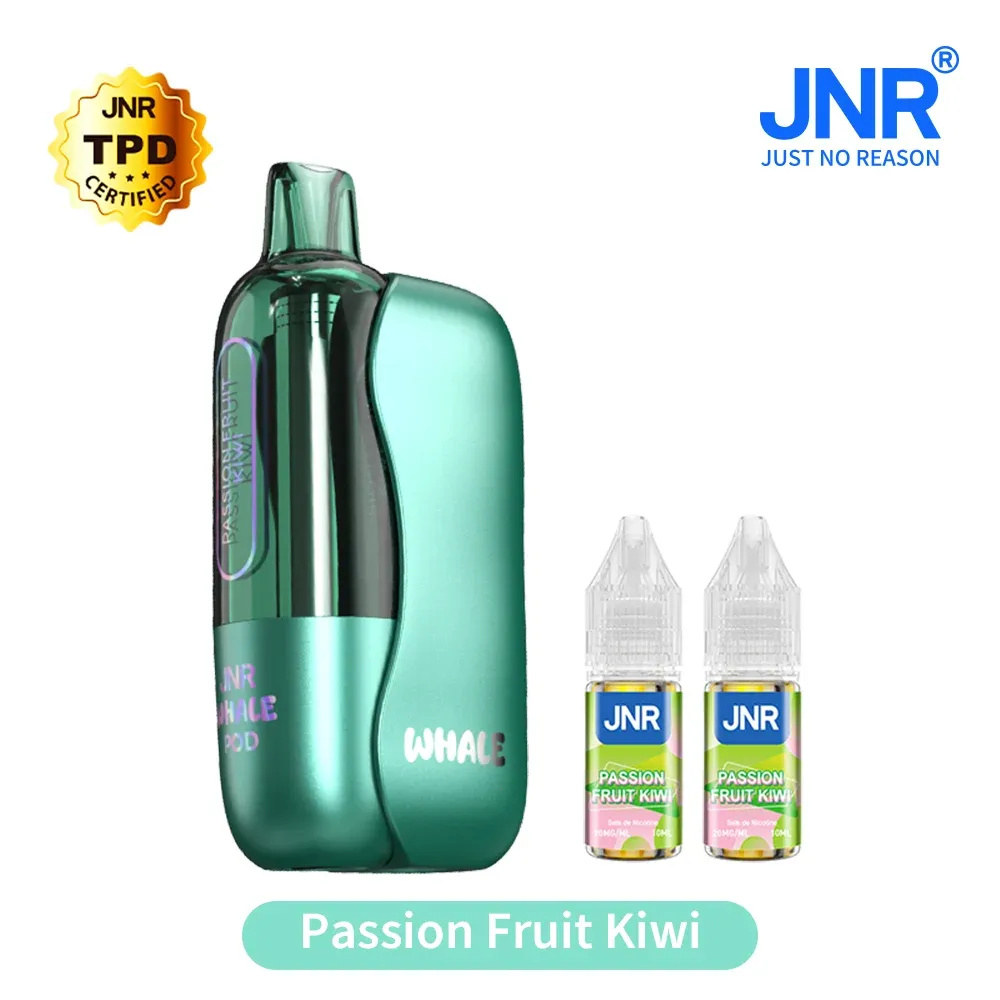 JNR Whale 38K Puffs - Kit Pod Pré-rempli et Rechargeable