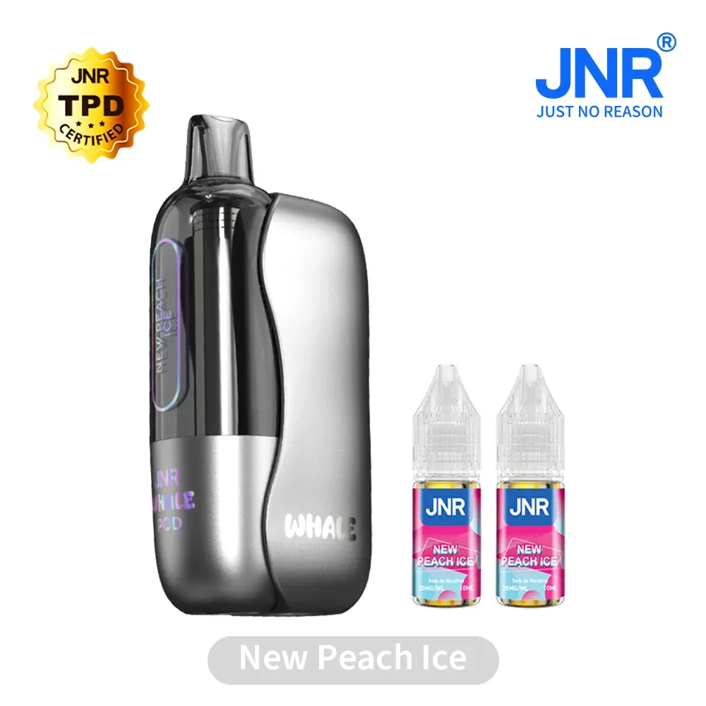 JNR Whale 38K Puffs - Kit Pod Pré-rempli et Rechargeable