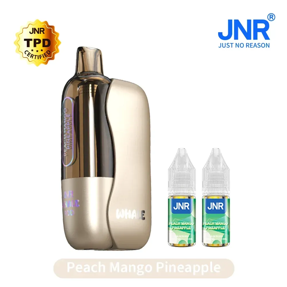 JNR Whale 38K Puffs - Kit Pod Pré-rempli et Rechargeable