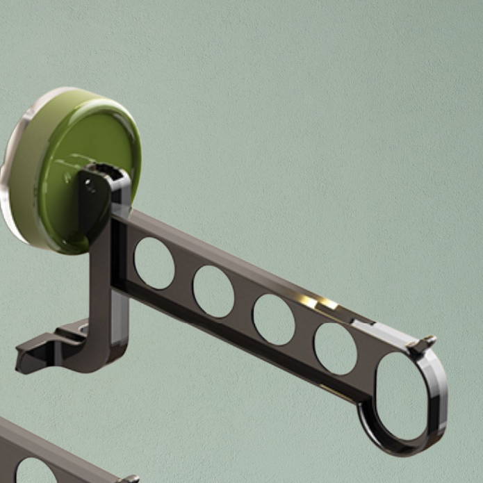 Cintre de voyage portable à cinq trous Dopamine