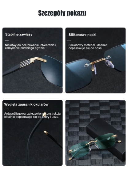 【Automatyczny zoom w zakresie 0–1000 stopni】Inteligentne okulary do czytania z zoomem✨ Blokuje 99% szkodliwego światła niebieskiego