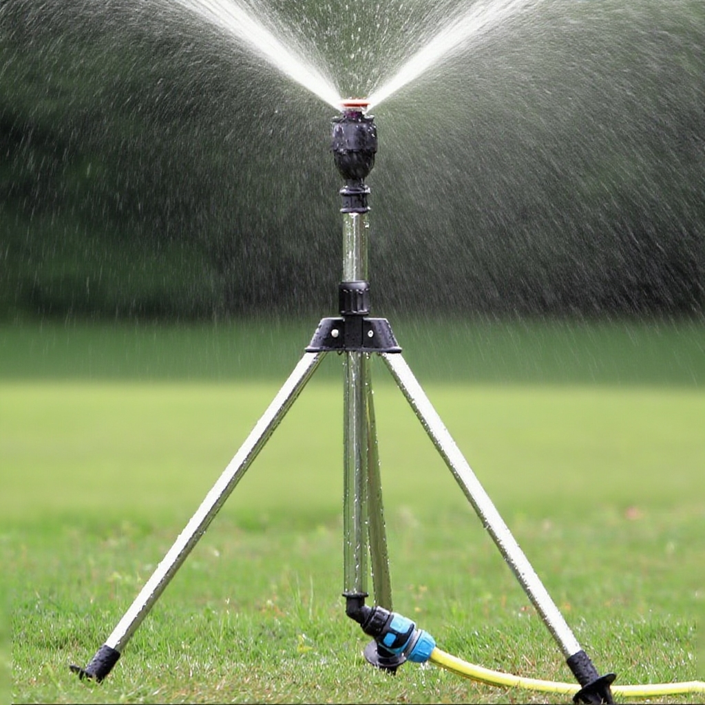 Automatic rotating sprinkler irrigation spray garden watering artifact green lawn sprinkler 360 degr