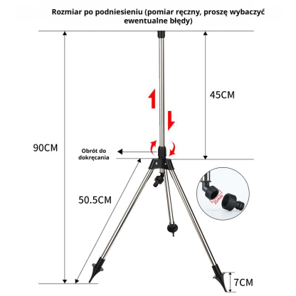 Automatic rotating sprinkler irrigation spray garden watering artifact green lawn sprinkler 360 degr