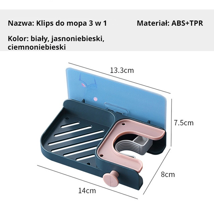  Wielofunkcyjny uchwyt na mopa