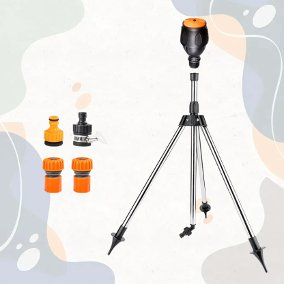 Automatic rotating sprinkler irrigation spray garden watering artifact green lawn sprinkler 360 degr