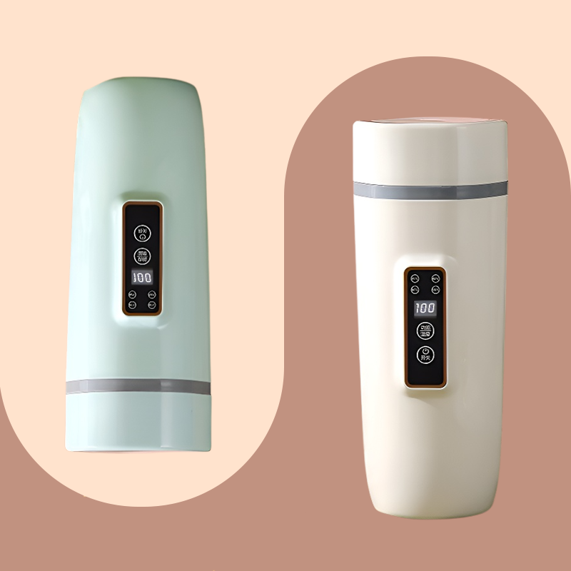 Tragbarer elektrischer Warmwasserbecher, multifunktionaler 110-V-Wasserbecher, intelligente Digitala