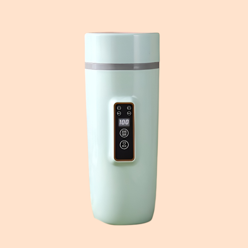Tragbarer elektrischer Warmwasserbecher, multifunktionaler 110-V-Wasserbecher, intelligente Digitala