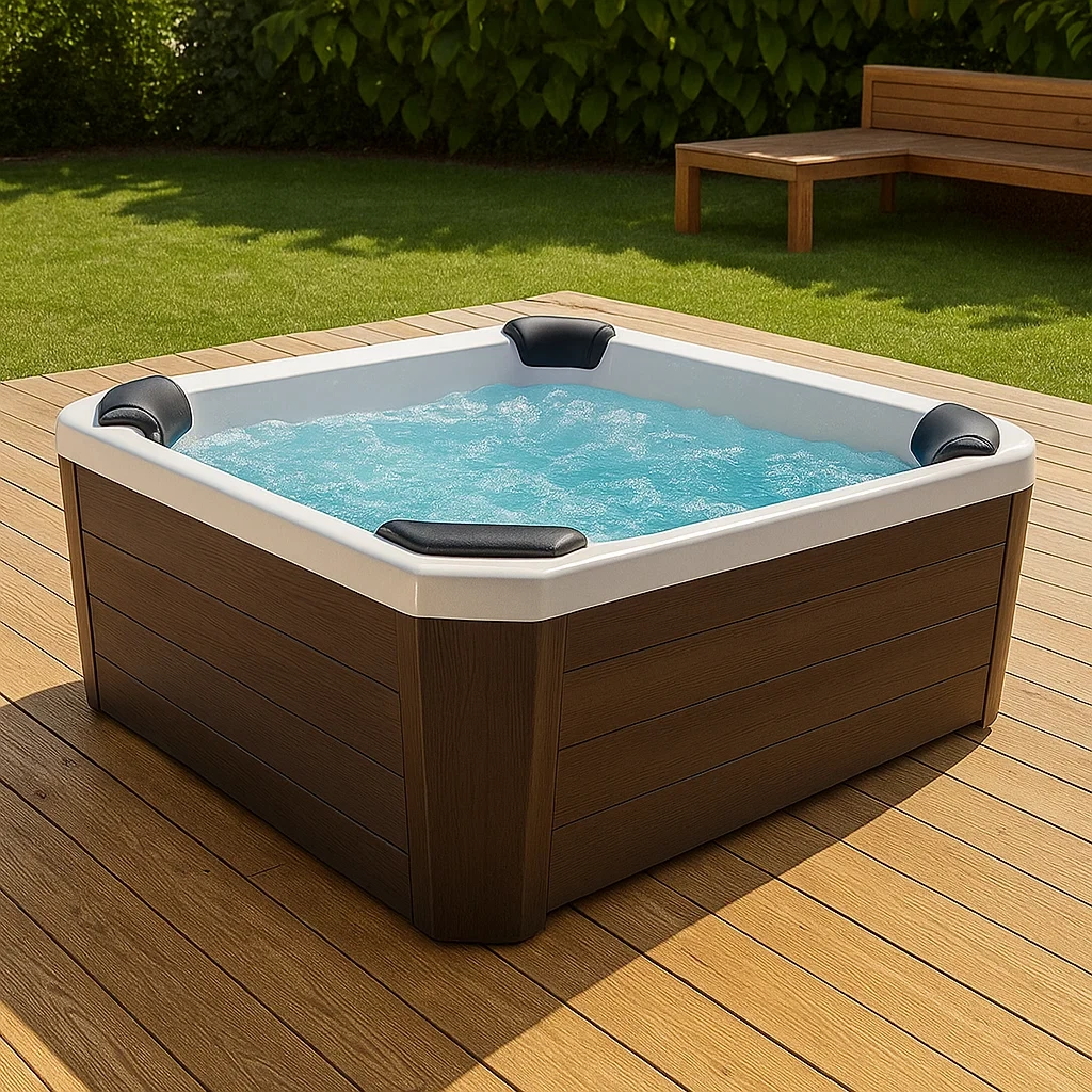 Jacuzzi Exterior Rigido BaCover Cubierta De Bau00f1era De