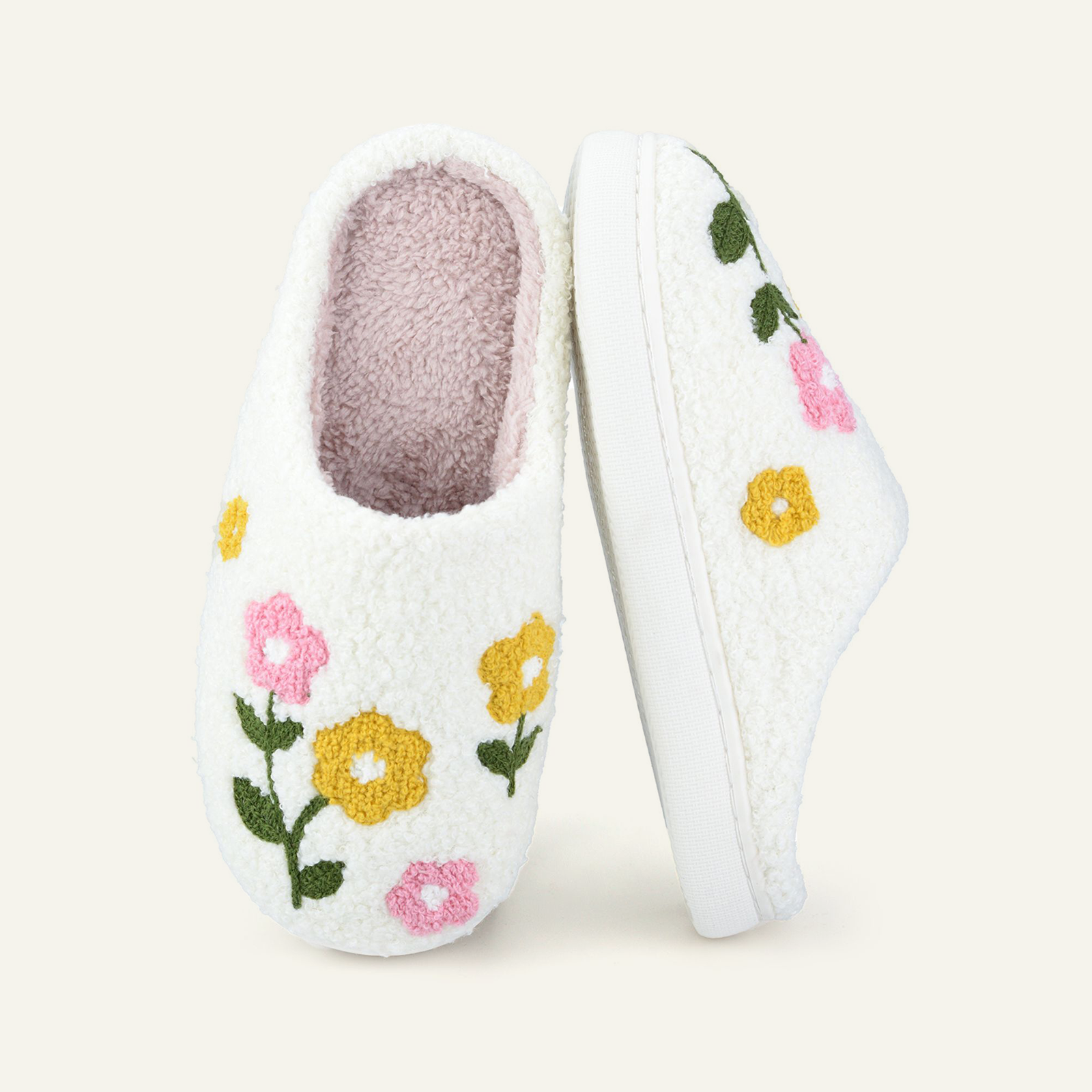 Cute Cartoon Flower Slippers for Women