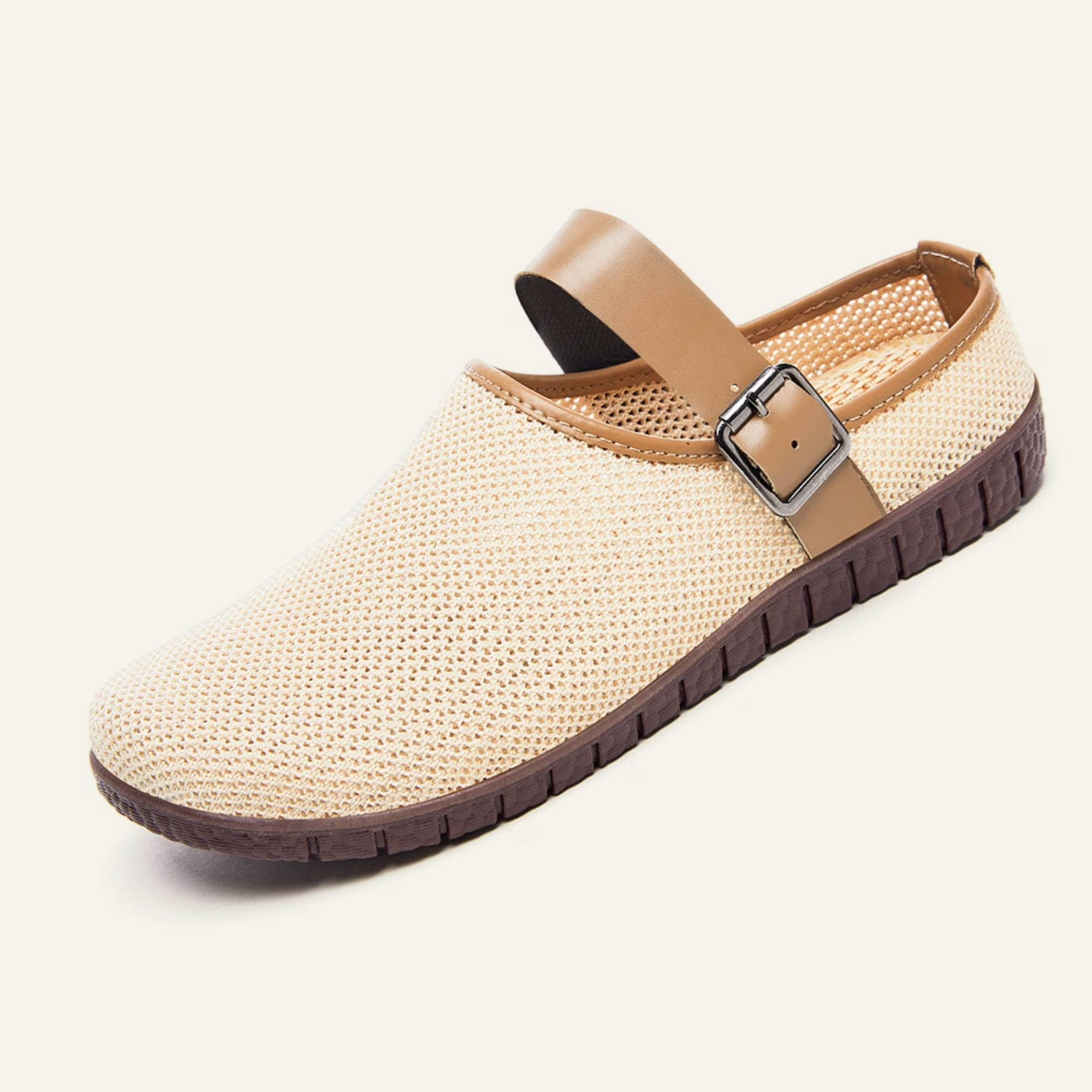 BERANMEY Women’s Flatform Mesh Clogs & Mules Comfort