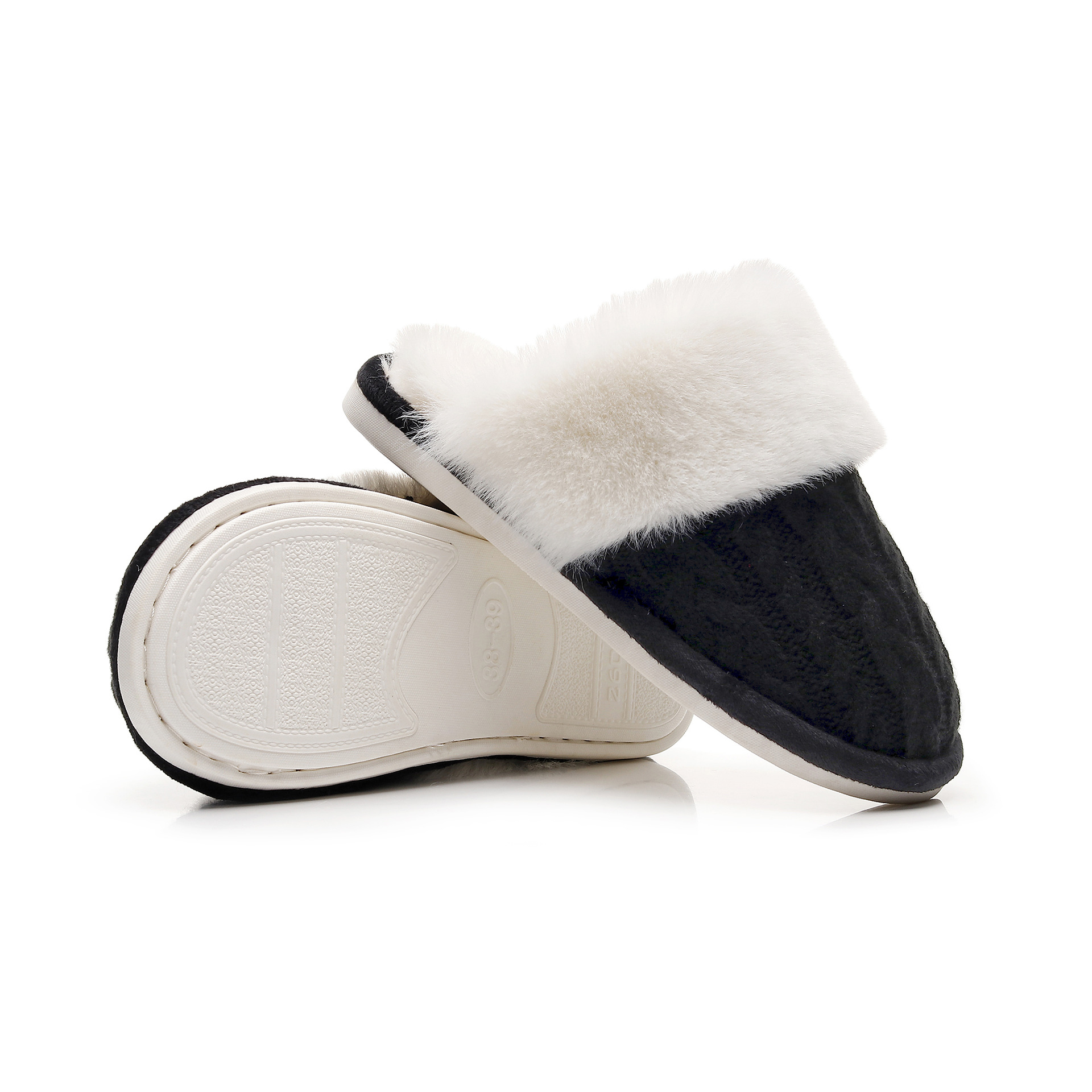 BERANMEY Comfy Slippers for Women Fuzzy House Shoes