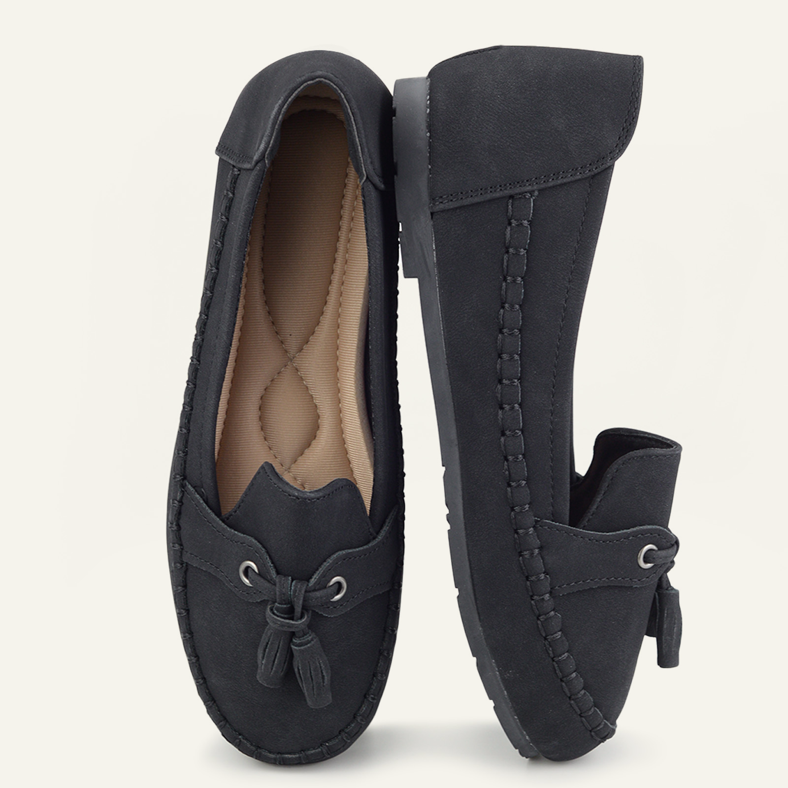 BERANMEY Casual Loafers for Women Dressy Tassel Slip On