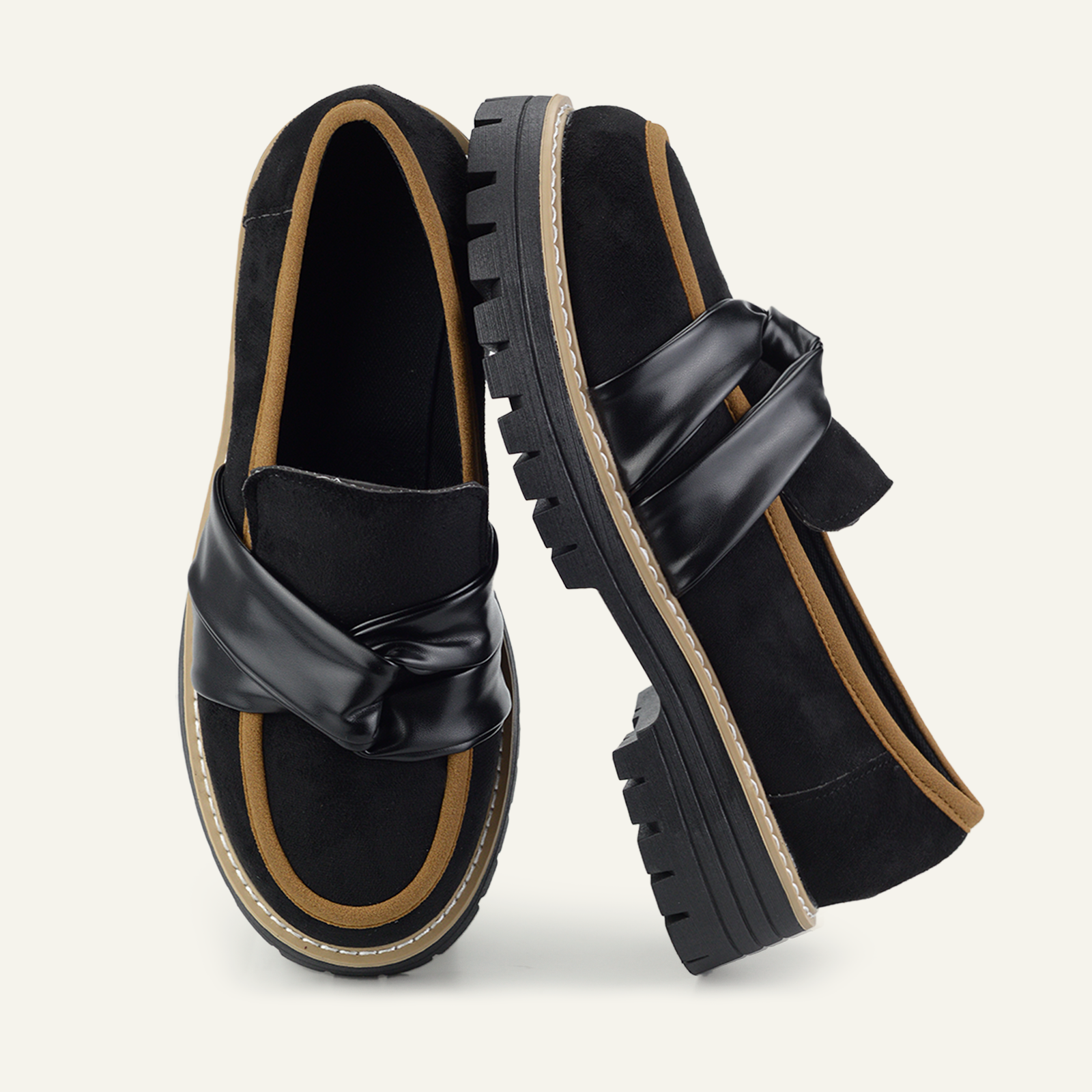 BERANMEY Loafers for Women Platform Loafers for Women Dressy 