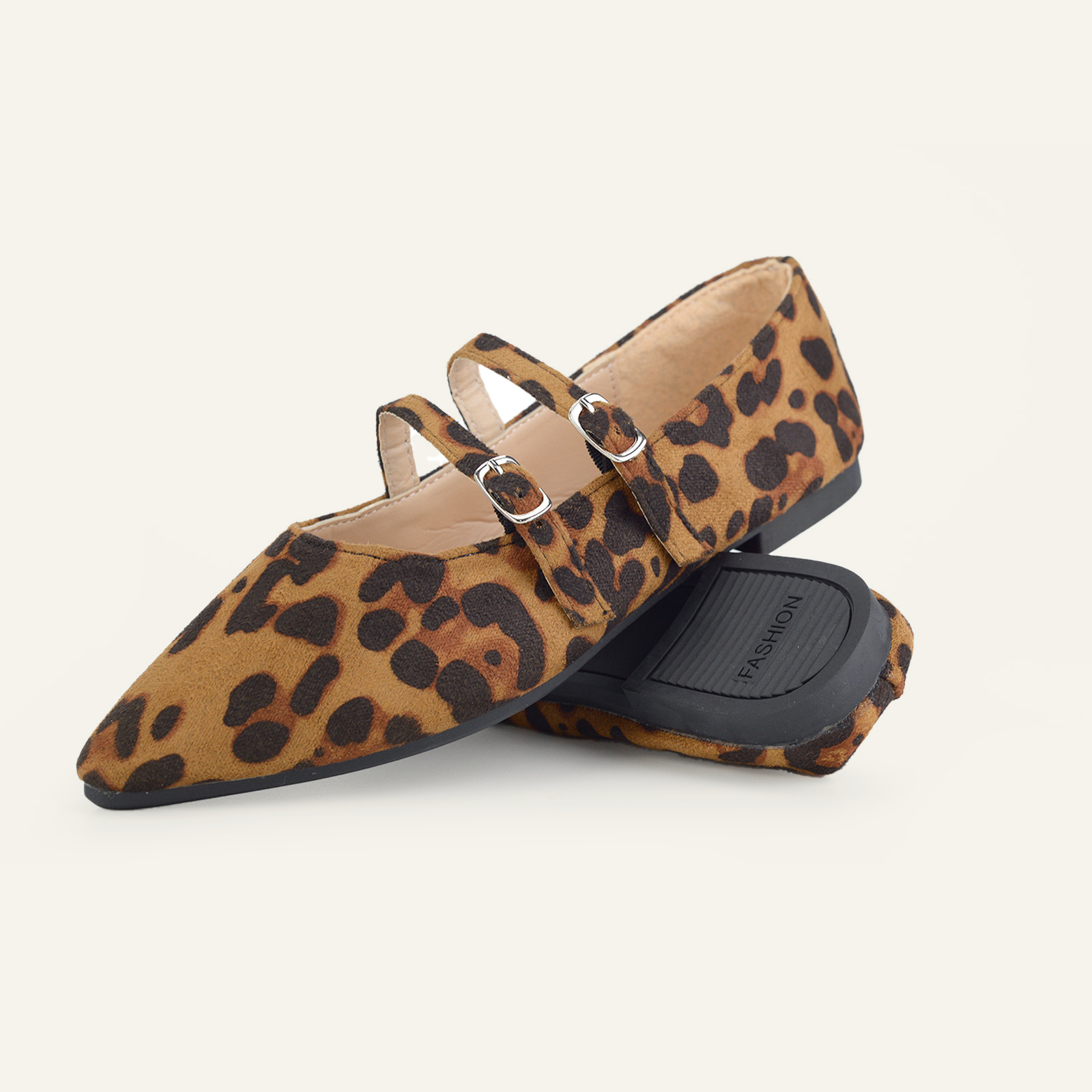 BERANMEY Women’s Mary Jane Ballet Flats Full-Back Slip-On