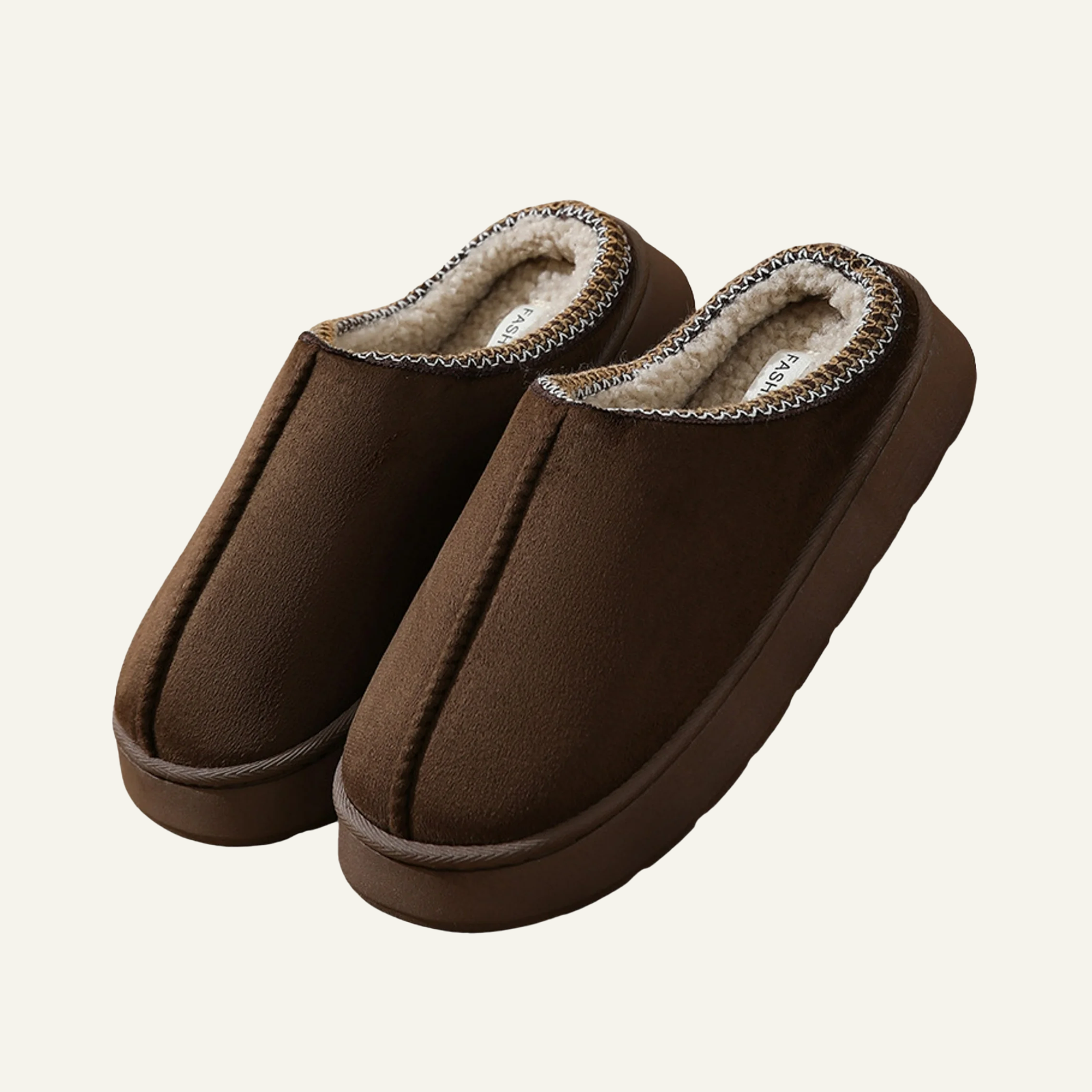 Cozy Platform Fuzzy Slippers Short Ankle