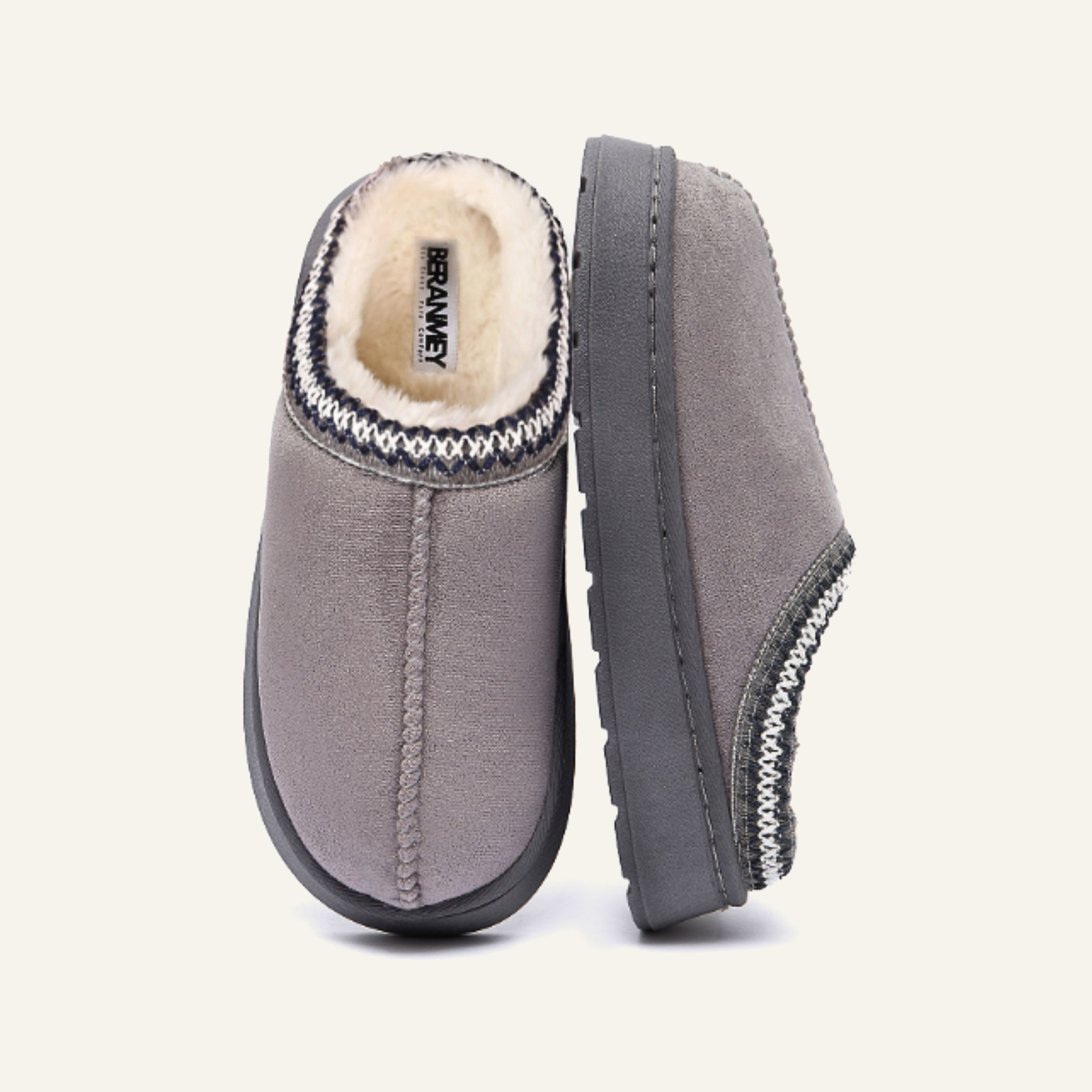 Cozy Platform Fuzzy Slippers 