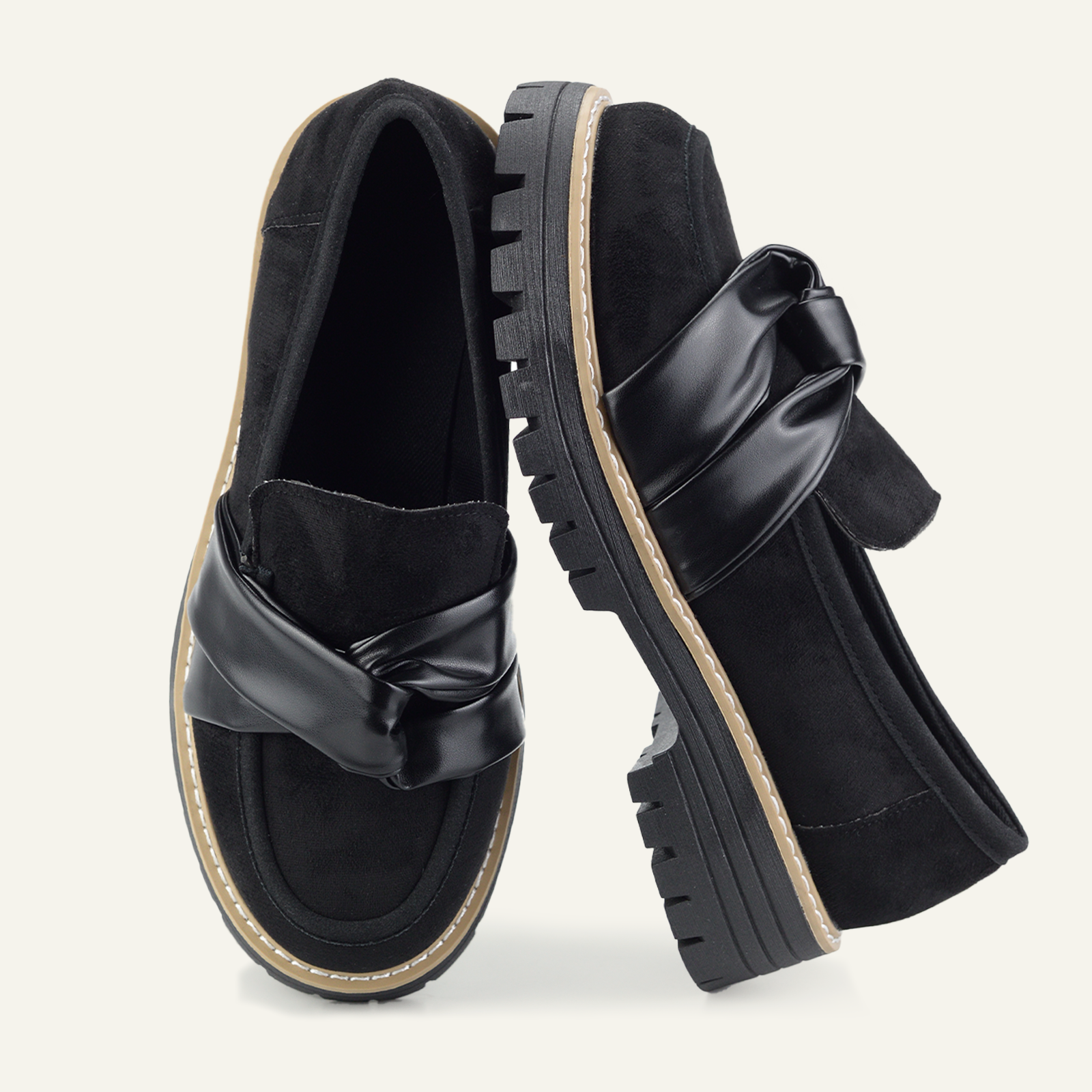 BERANMEY Loafers for Women Platform Loafers for Women Dressy 