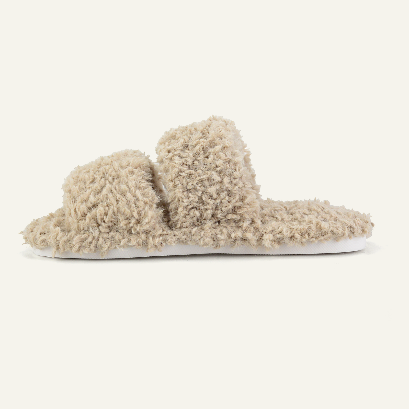  Womens Fuzzy Open Toe Slippers Faux Fur Slippers