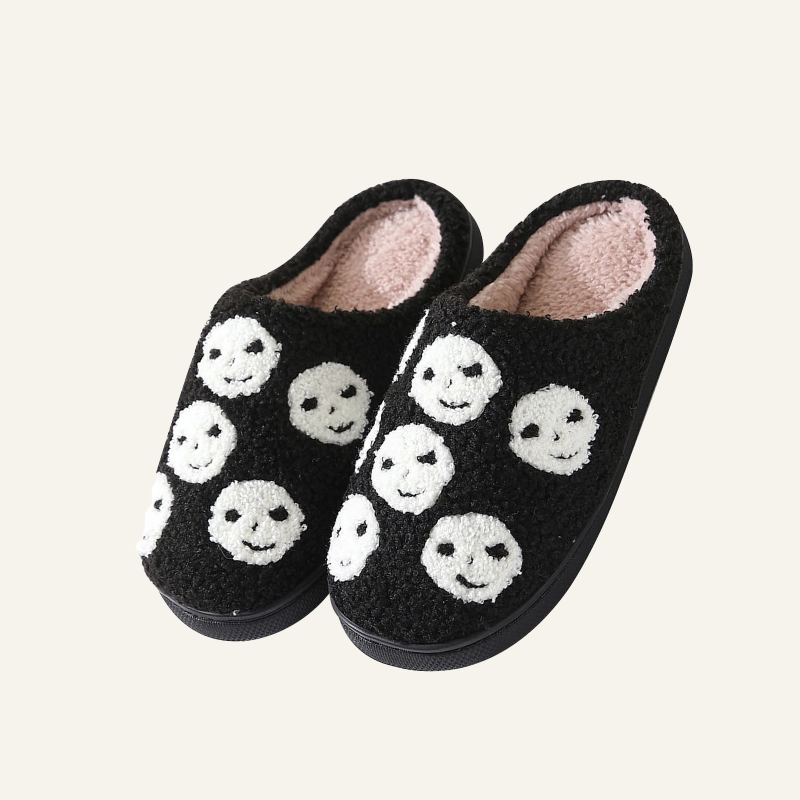 Soft Plush Halloween Slippers for Women and Men