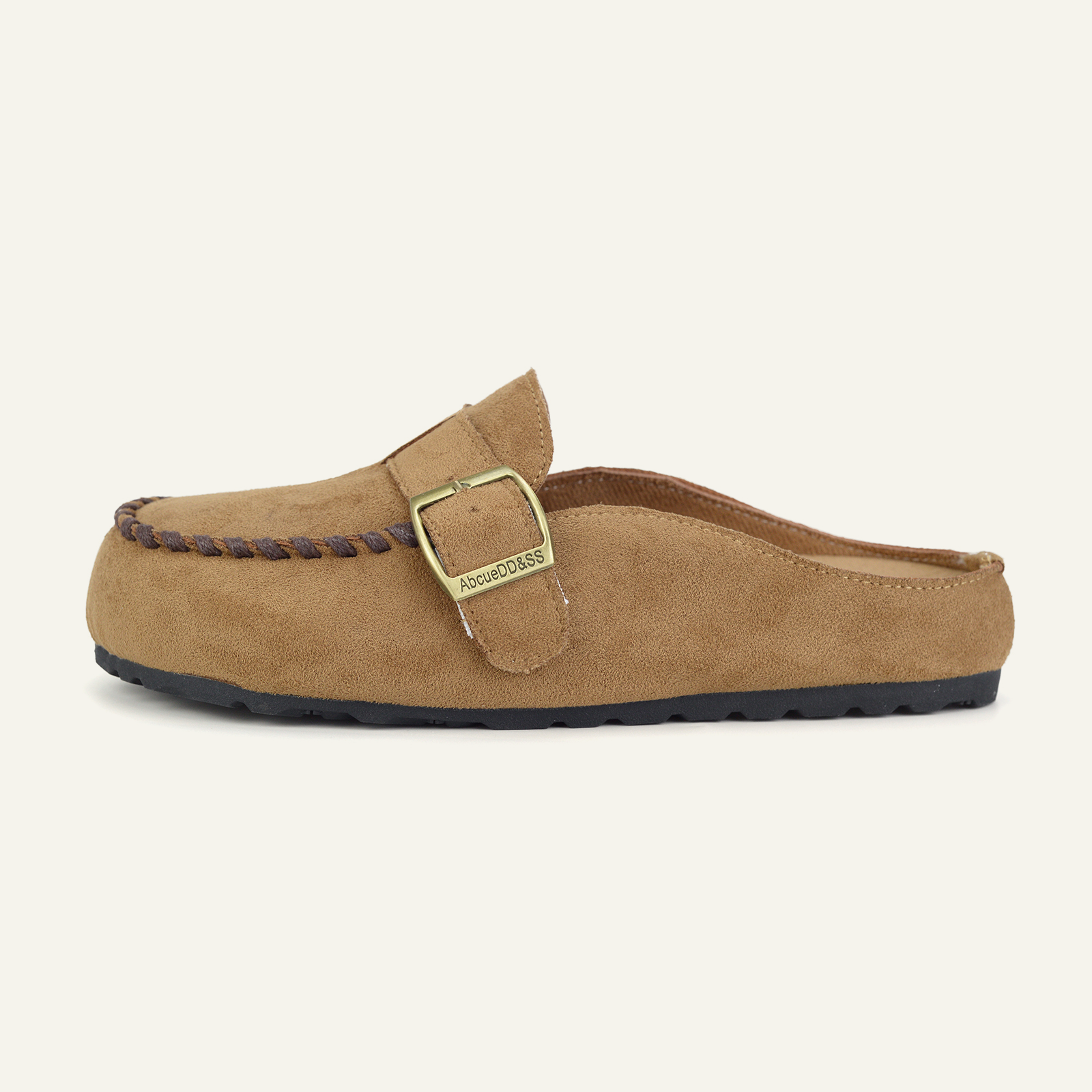 BERANMEY Mules for Women Memory Foam Cork Sole Clogs