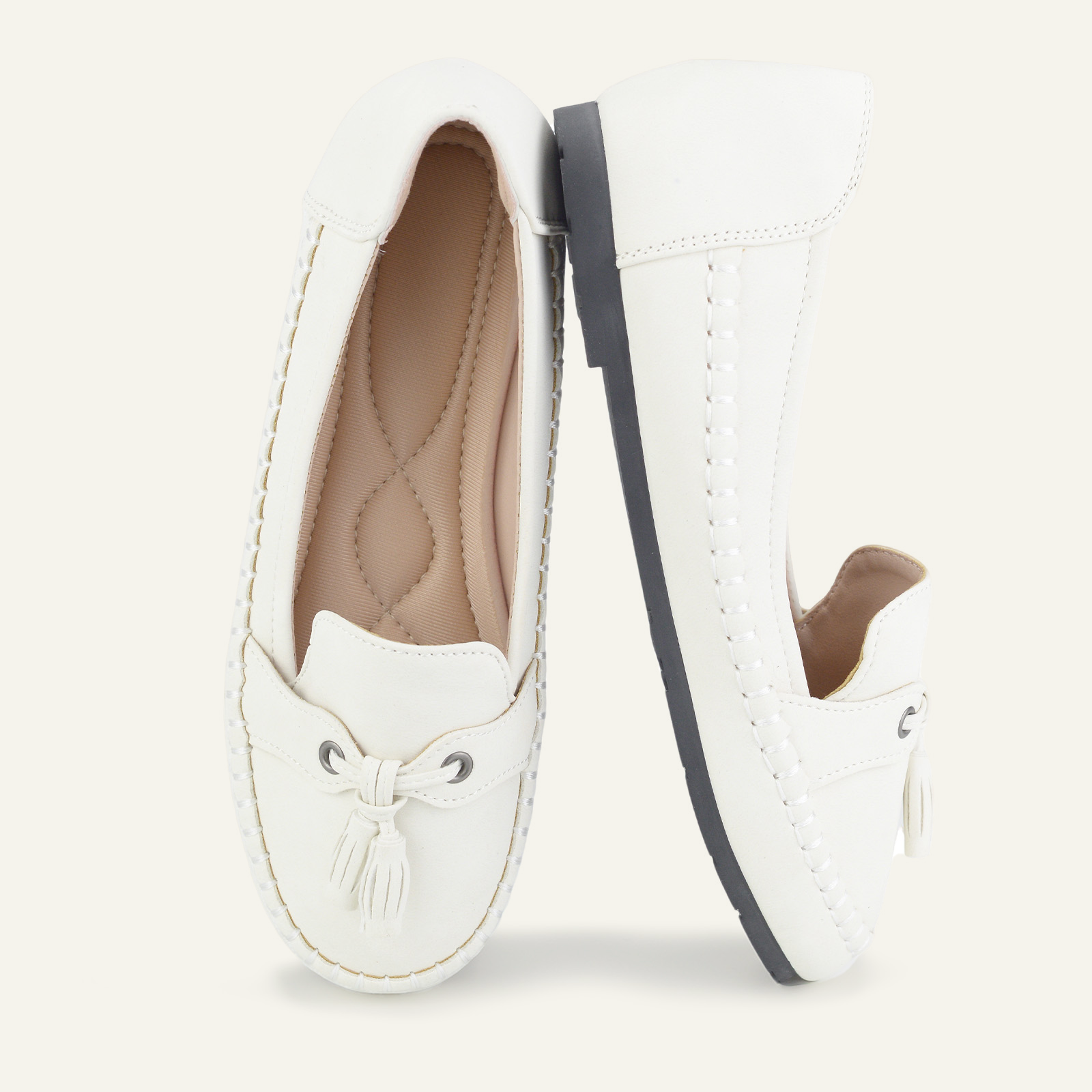 BERANMEY Casual Loafers for Women Dressy Tassel Slip On