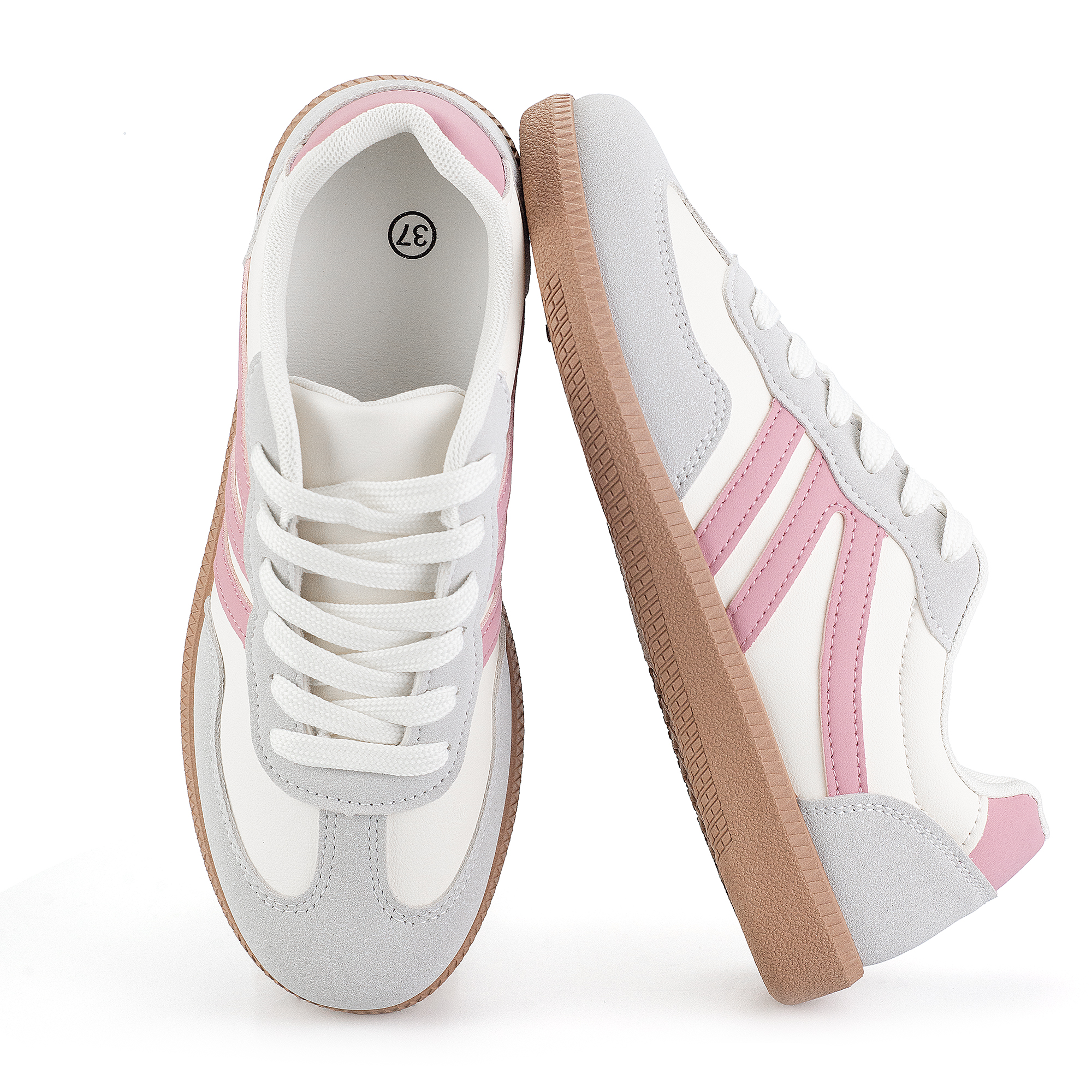  Women's Retro Fashion Sneakers Comfortable Casual