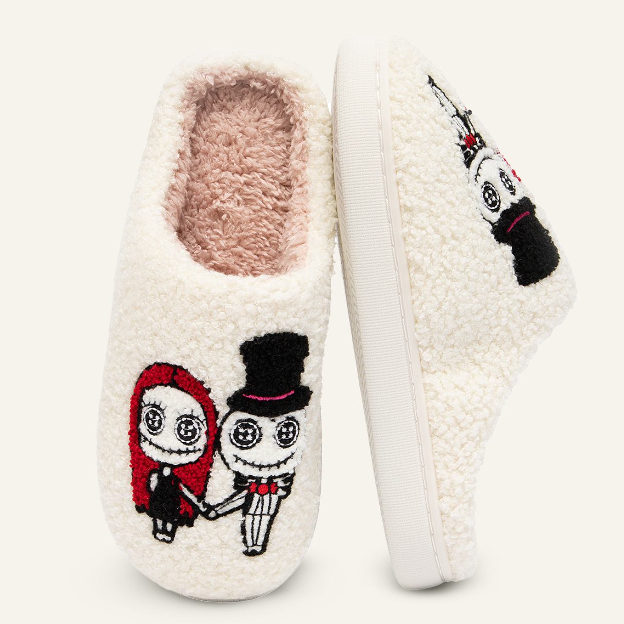 Cute Halloween Slippers  Plush Comfy Warm 